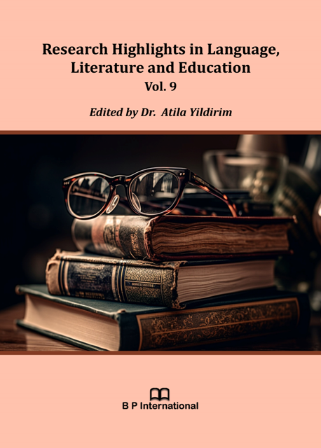 					View Research Highlights in Language, Literature and Education  Vol. 9
				