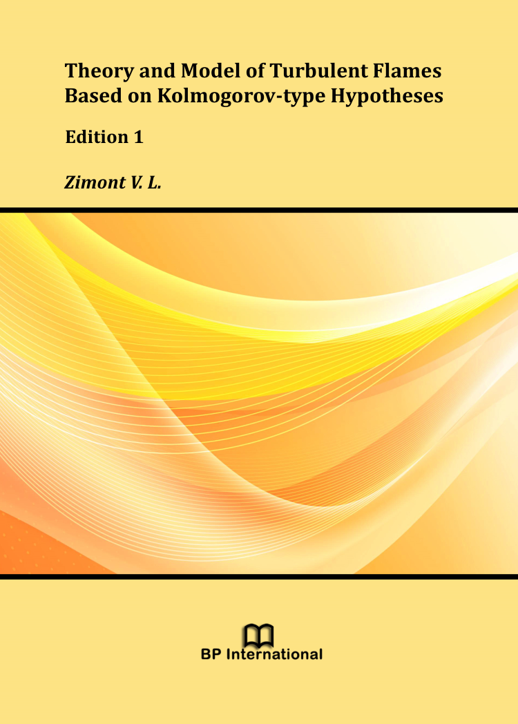 					View Theory and Model of Turbulent Flames Based on Kolmogorov-type Hypotheses, Edition 1
				