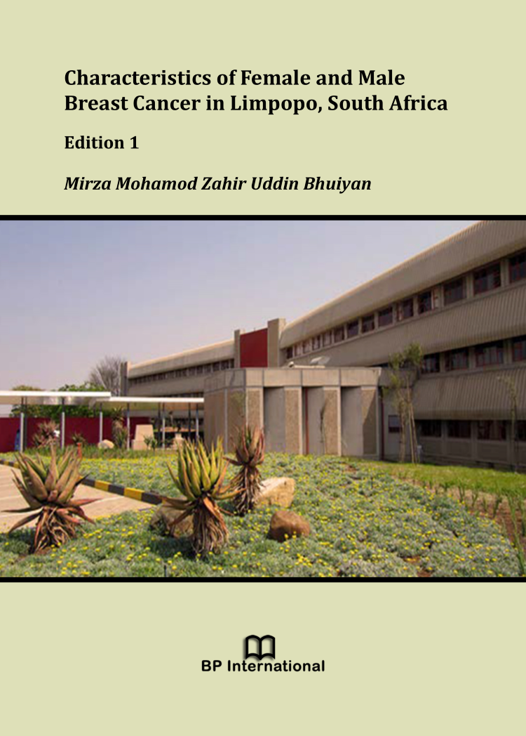 					View Characteristics of Female and Male Breast Cancer in Limpopo, South Africa, Edition 1
				