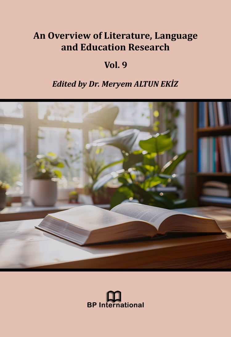 					View An Overview of Literature, Language and Education Research Vol. 9
				