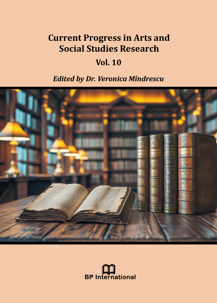 					View Current Progress in Arts  and Social Studies Research Vol. 10
				