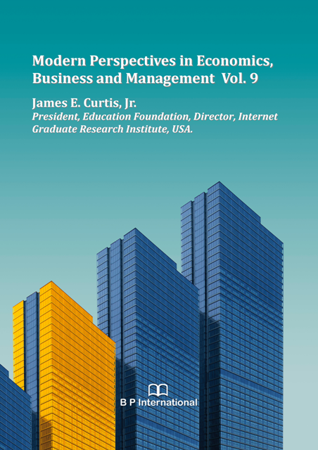 					View Modern Perspectives in Economics, Business and Management  Vol. 9
				