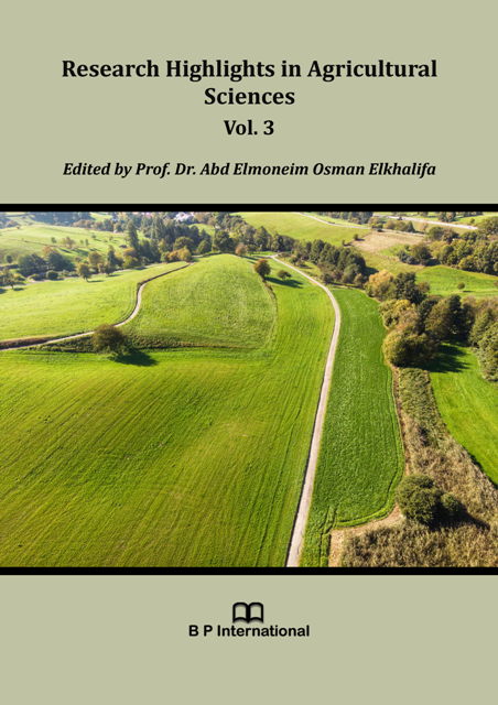 					View Research Highlights in Agricultural Sciences Vol. 3
				