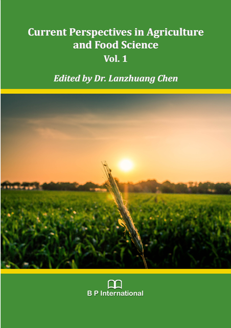 					View Current Perspectives in Agriculture and Food Science Vol. 1
				